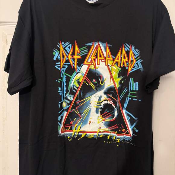 Vintage Def Leppard Hysteria Tour 1987-88 T Shirt Size XL Rare